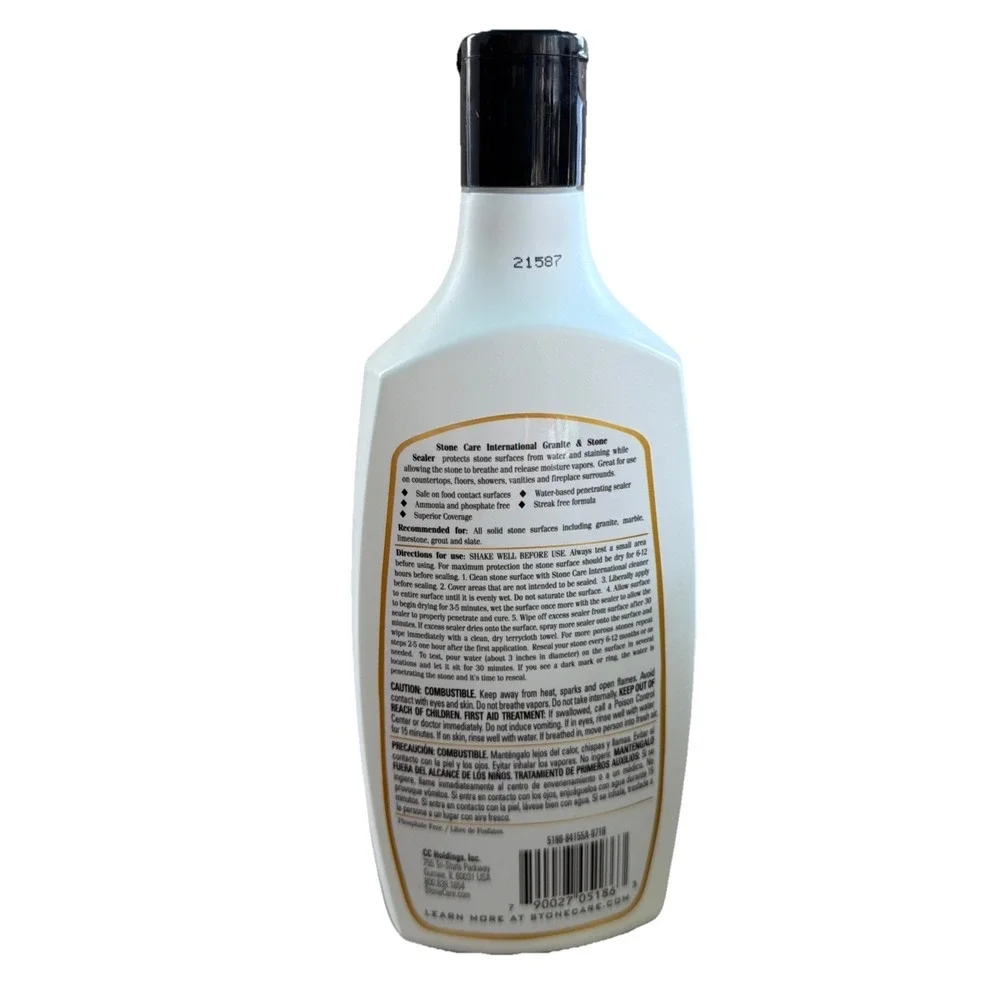 Stone Care International 16 Oz‎ Granite Marble Quartz Penetrating Sealer. NEW